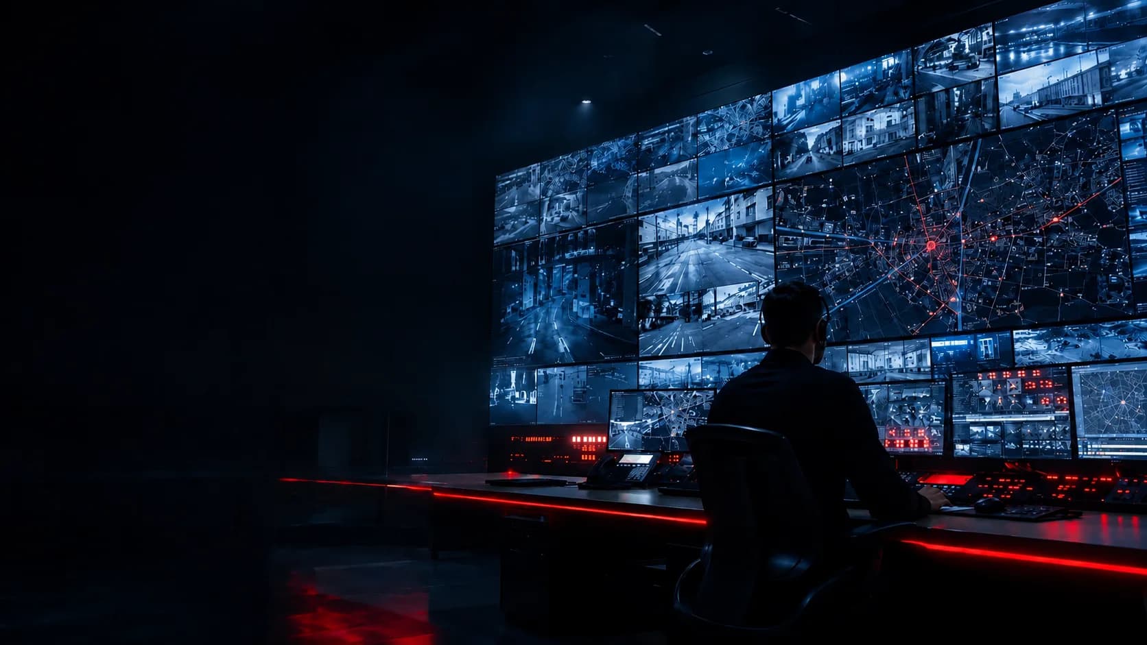 Centro de monitoreo de seguridad Nordictech